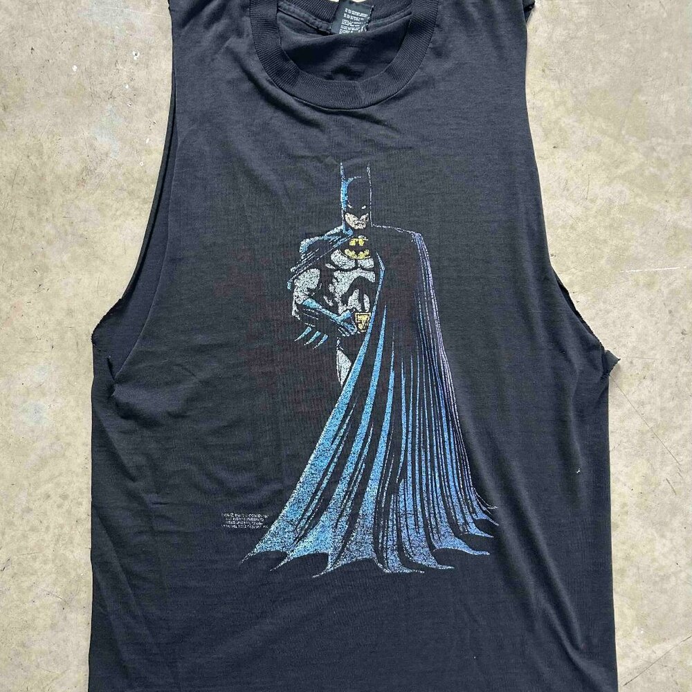 Vintage Batman Muscle Single Stitch Tee-Shirt